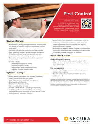 Pest Control Sell Sheet